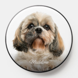 PopSocket Photo personnalisé de chien mignon