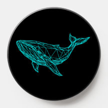 PopGrip Baleine Géométrique Futuriste