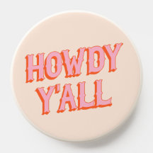 Southern Welcome : Howdy Y'all (vieilles lettres o