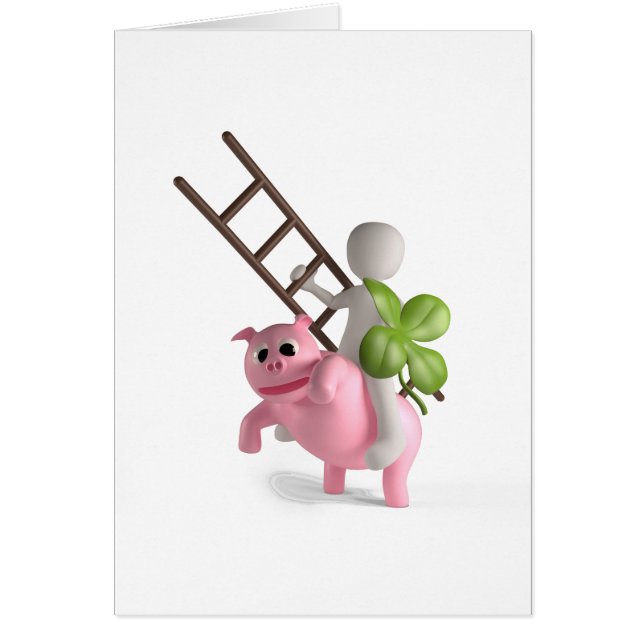 porc chanceux (Devant)