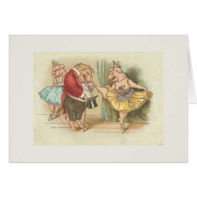 Porc de ballet (Devant Horizontal)