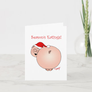 Porc d'Eatings de la saison ! Carte de Noël