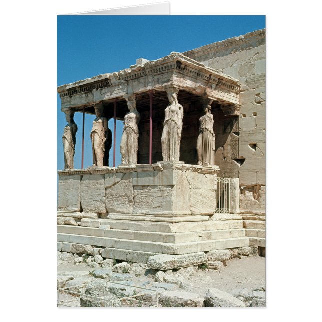 Porc des Maidens, Erechtheion, c.421-405 av. (Devant)