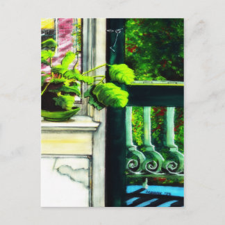 Porche du dimanche - Carte postale