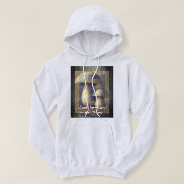 Porcini POH03 Pullover à capuche T-Shirt (Design devant)
