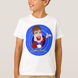 Porky Palin - Garçons Ringer Tshirt - 2 côtés