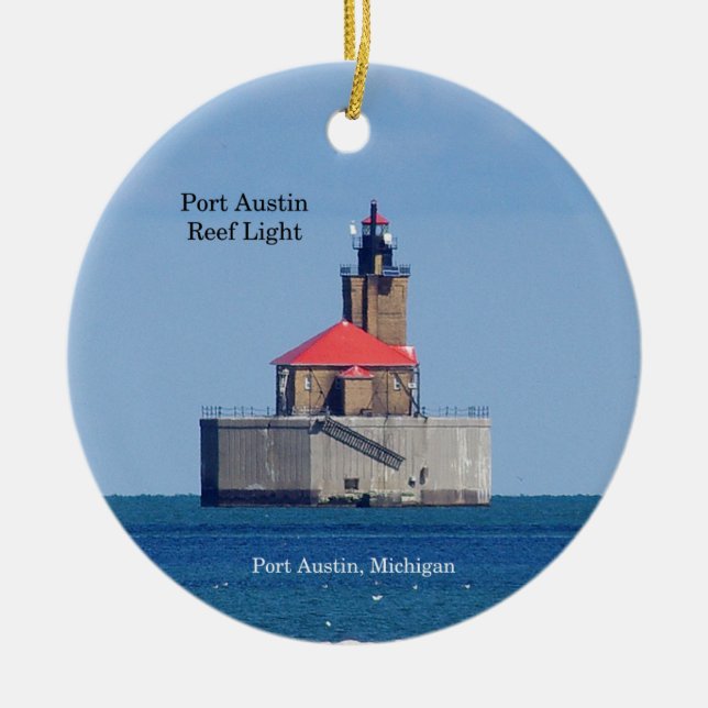 Port Austin Reef Light ornement (Devant)
