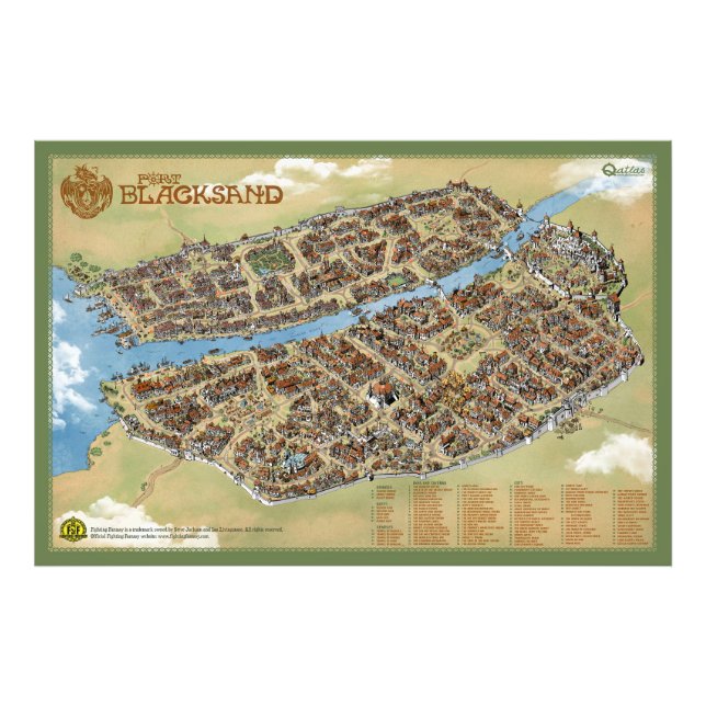 Port Blacksand : Ville des voleurs - Photo papier (Devant)