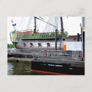 Port d'Amsterdam - Carte postale