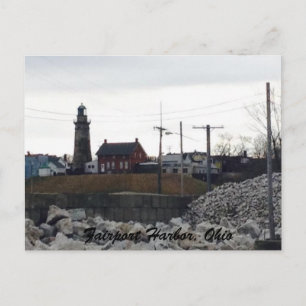 Port de Fairport, Ohio Carte postale Photo