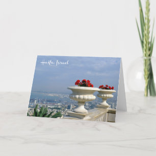 Port de Haïfa, Israël - carte