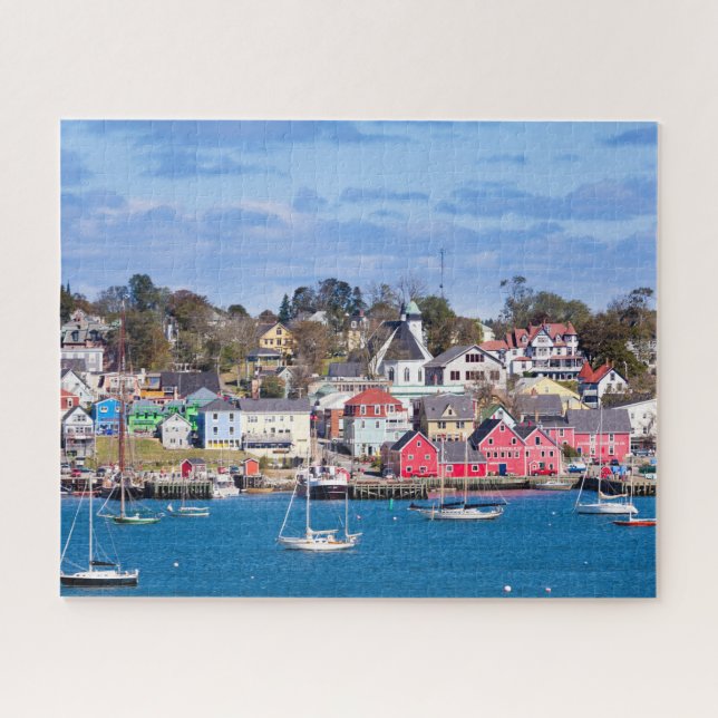 Port de Lunenburg Nouvelle-Écosse NS - Puzzle (Horizontal)