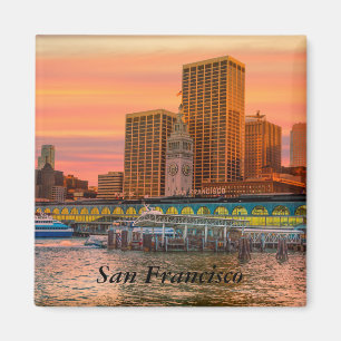 Port de San Francisco Magnet