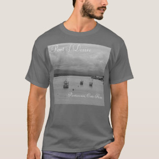 Port de T-shirt de désir