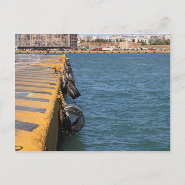 Port du Pirée, Athènes Grèce Carte postale (Devant)