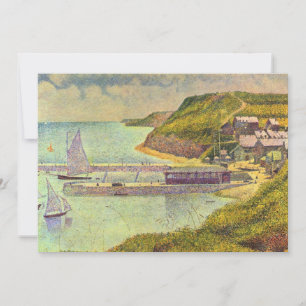 Port-en-Bessin, marée haute par Georges Seurat