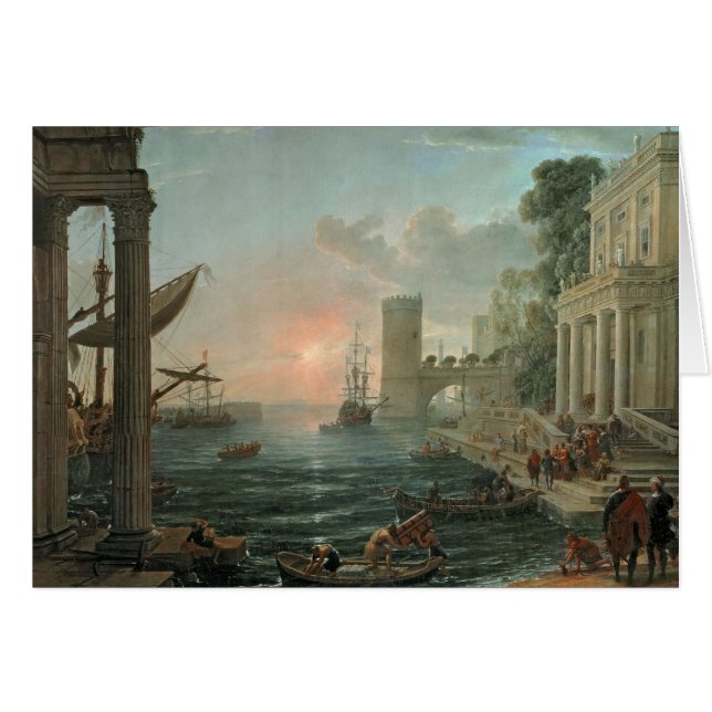 Port maritime avec l'embarquement (Devant horizontal)