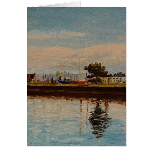 Port pittoresque à Galway City Irlande (Devant)