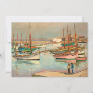 Port sur l'île d'Yeu   Henri Lebasque