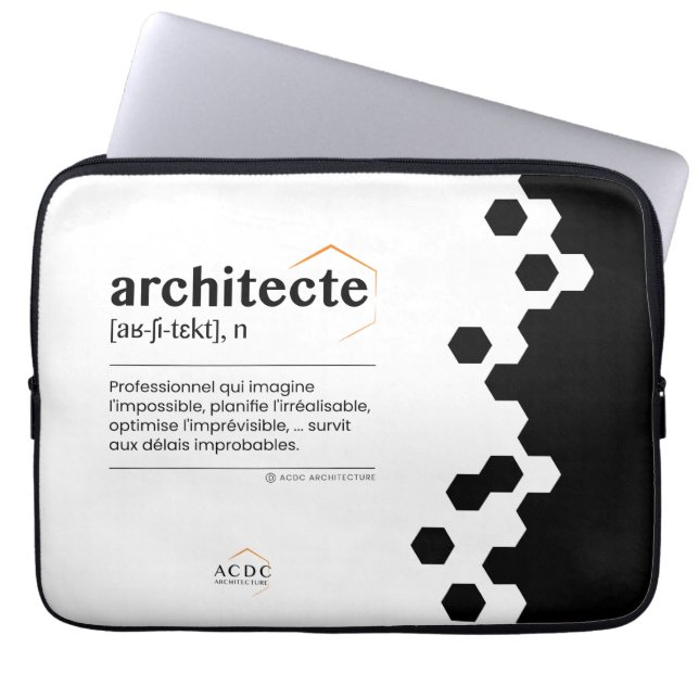 Portable Housse pour ordinateur Architecte (Devant)