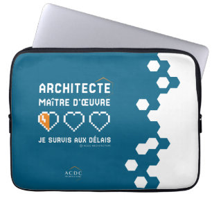 Portable Housse pour ordinateur Je survis aux délais