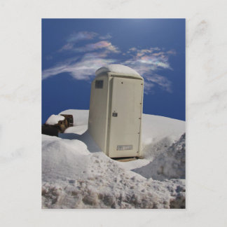 Portable Potty ~ carte postale