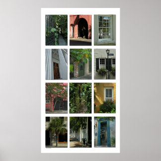 Portails Charleston Poster photo Imprimer