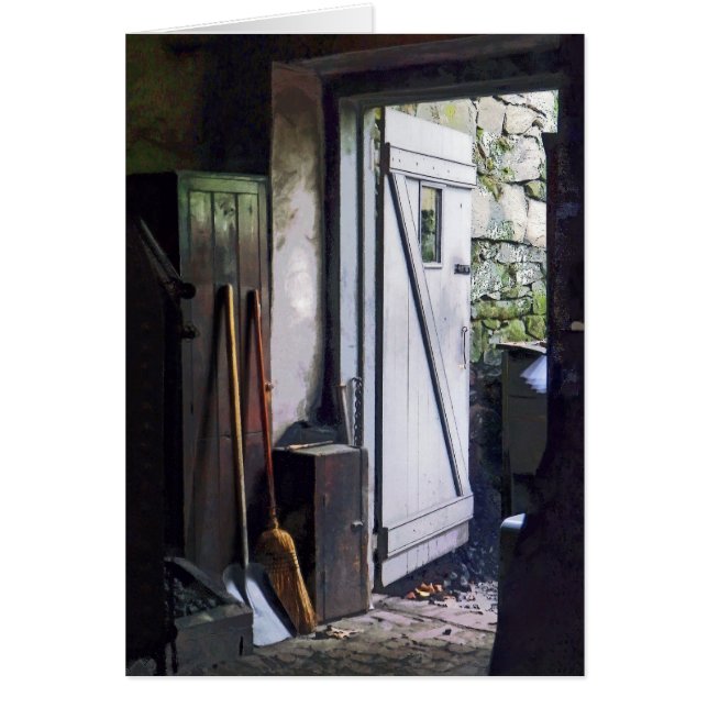 Porte arrière de magasin (Devant)