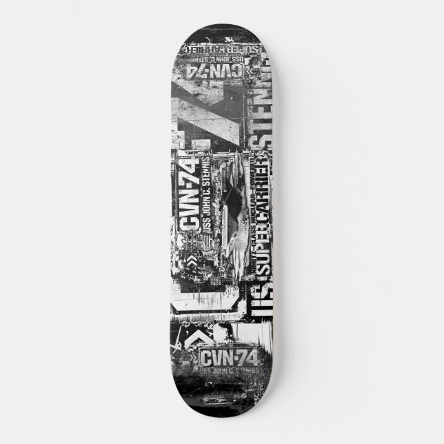 Porte-avions John C. Stennis Skateboard (Recto)