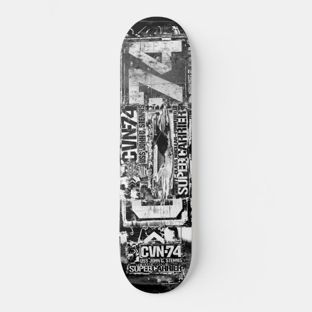 Porte-avions John C. Stennis Skateboard (Recto)