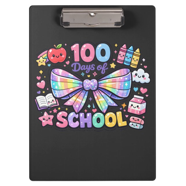 Porte-bloc 100 Jours D'École  (Devant)
