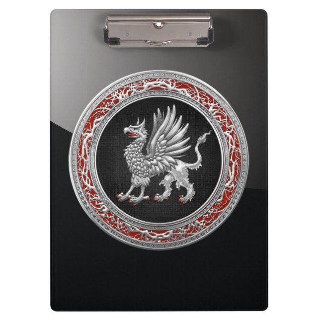 Porte-bloc [110] Griffin d'argent sacré (Devant)