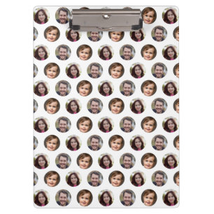 Porte-bloc 3 Membres de la famille Photo Collage