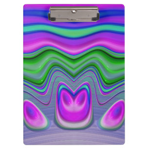 Porte-bloc ~ 3D ! Rose, Violet, Vert, Bleu ~