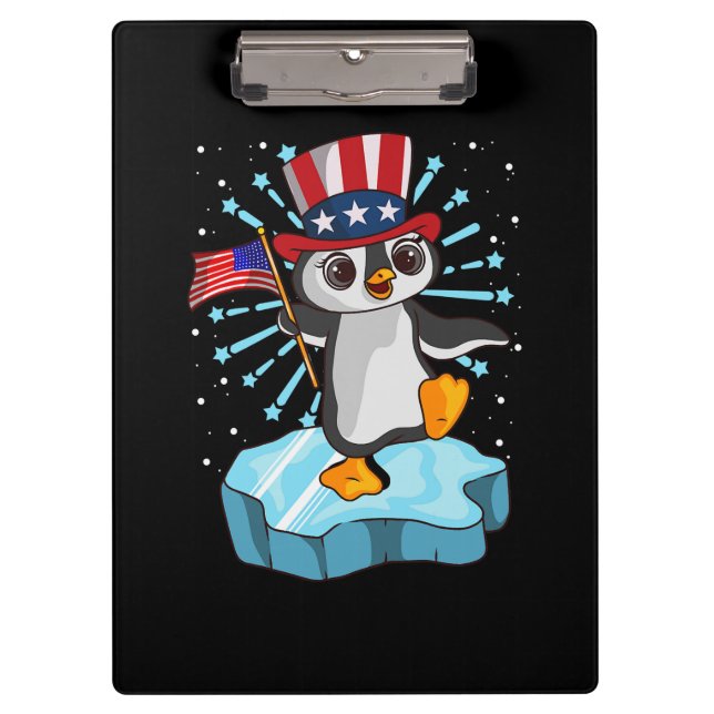 Porte-bloc 4 juillet 2021 Penguin (Devant)