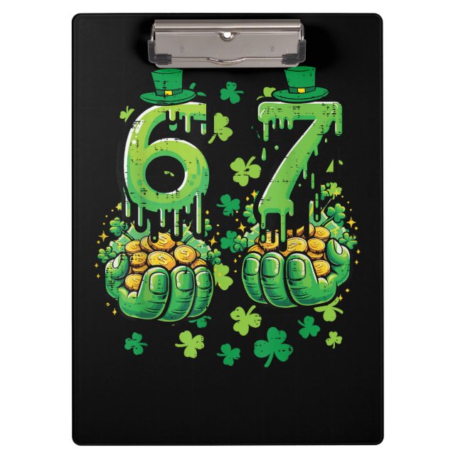 Porte-bloc 6 7 Fête de la Saint-Patrick (Devant)