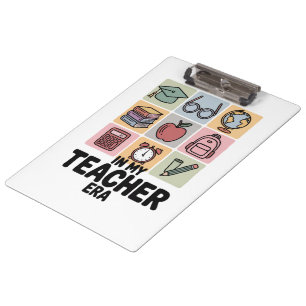 Porte-bloc À l'ère de l'enseignant jardin d'enfants Vie de l'