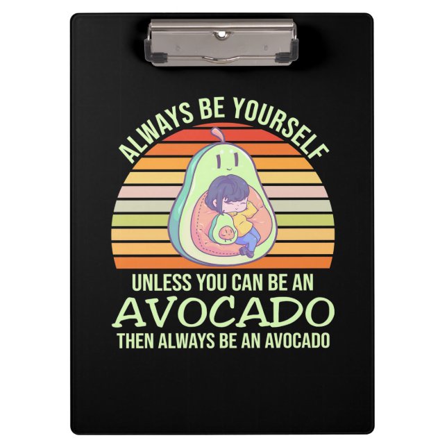 Porte-bloc A Moins D'Être Un Avocado (Devant)