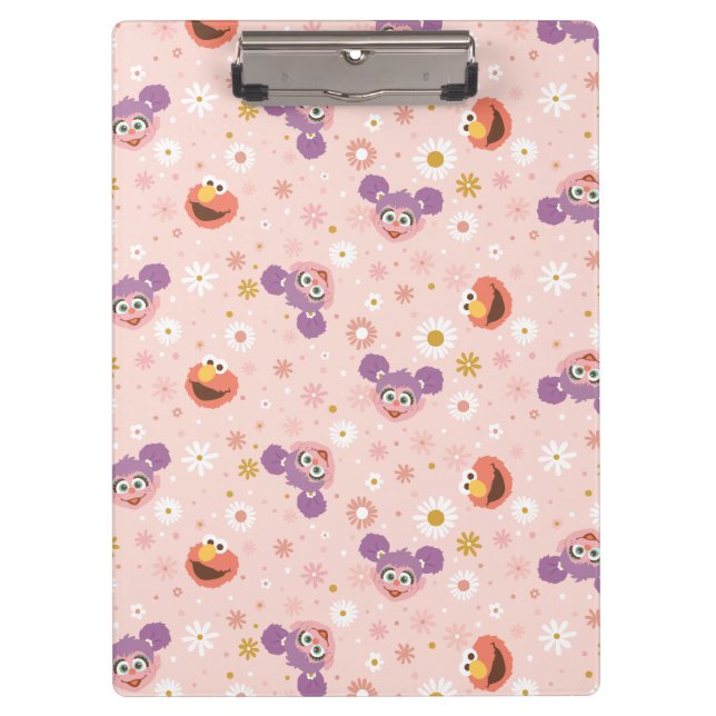 Porte-bloc Abby Cadabby & Elmo | Motif Woodland (Devant)