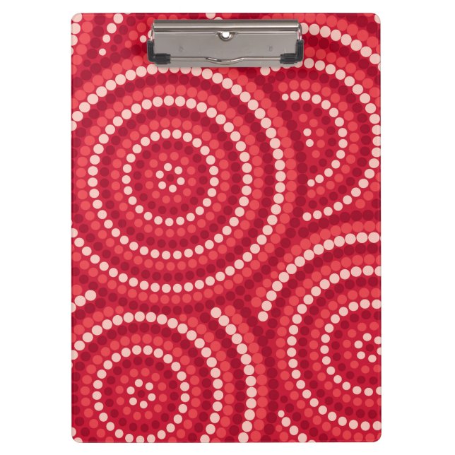 Porte-bloc Aboriginal Dot Painting (Devant)