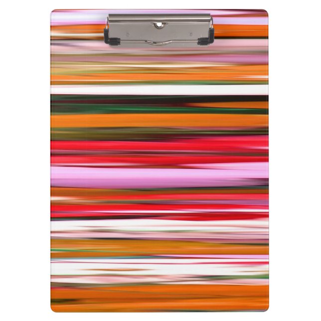 Porte-bloc Abstrait #2 : Orange blur (Devant)