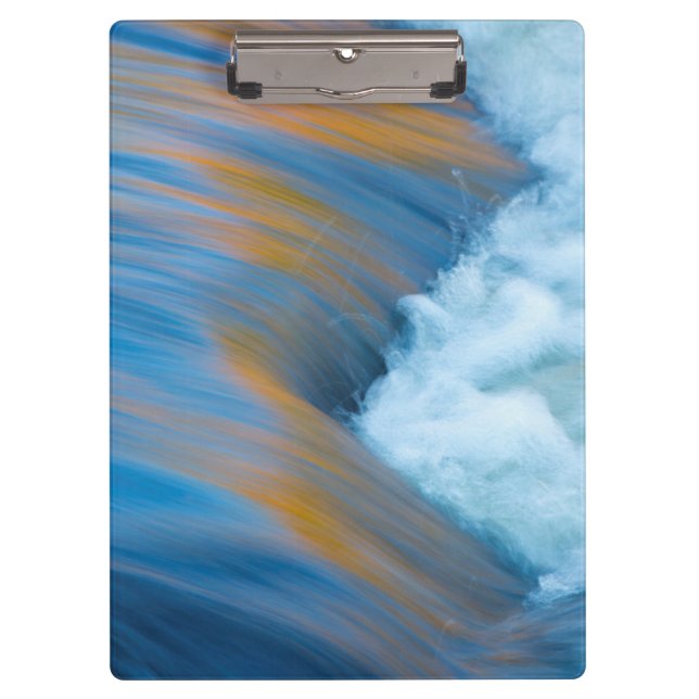 Porte-bloc Abstrait d'eau bleue, Canada (Devant)