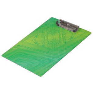 Porte-bloc Acceptation   Motif de Shibori jaune bleu