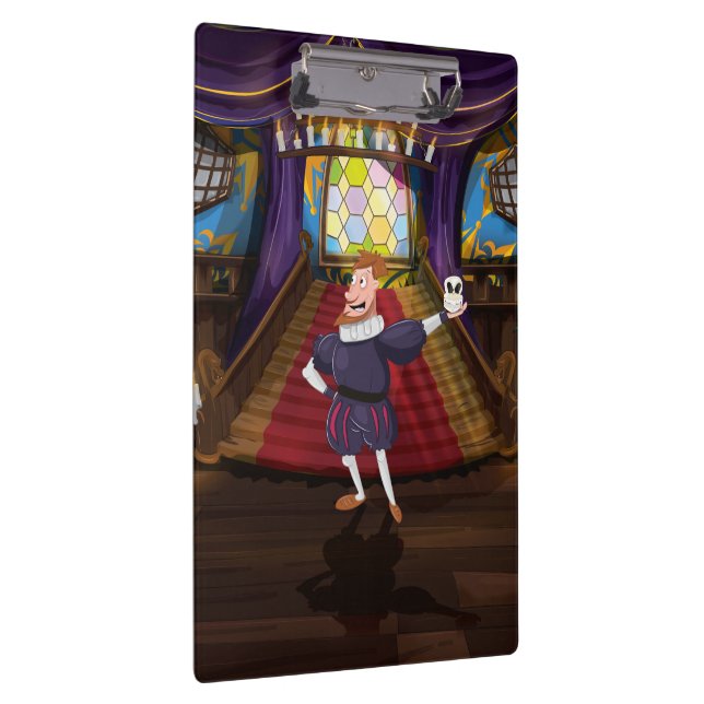 Porte-bloc Acteur de dessin animé de Shakespeare. (Swatch)