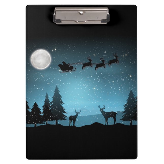 Porte-bloc Adorable Rindeer La Nuit (Devant)