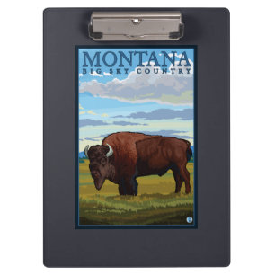 Porte-bloc Affiche de Vintage voyage de MontanaBison