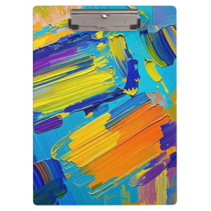 Porte-bloc Affiche impressionnante design d'art abstrait