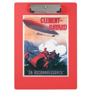 Porte-bloc Affiche promotionnelle de dirigeable d'Adjudant