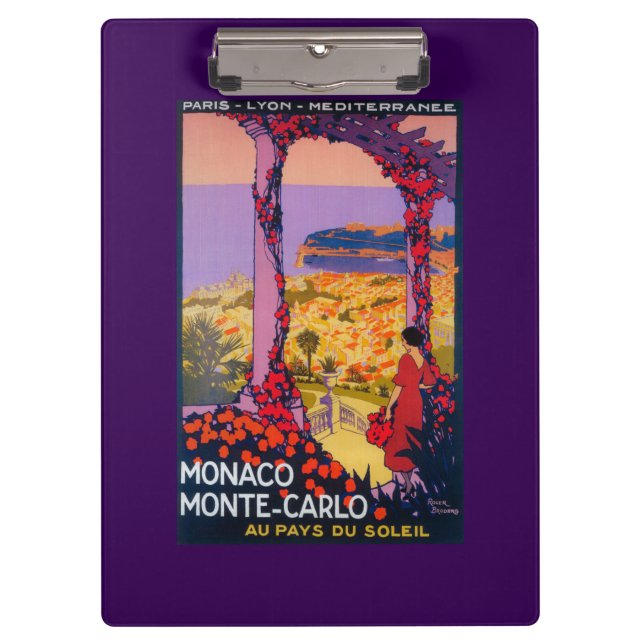 Porte-bloc Affiche promotionnelle de voyage (Devant)