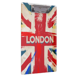 Porte-bloc Affiche syndicale vintage de Londres
